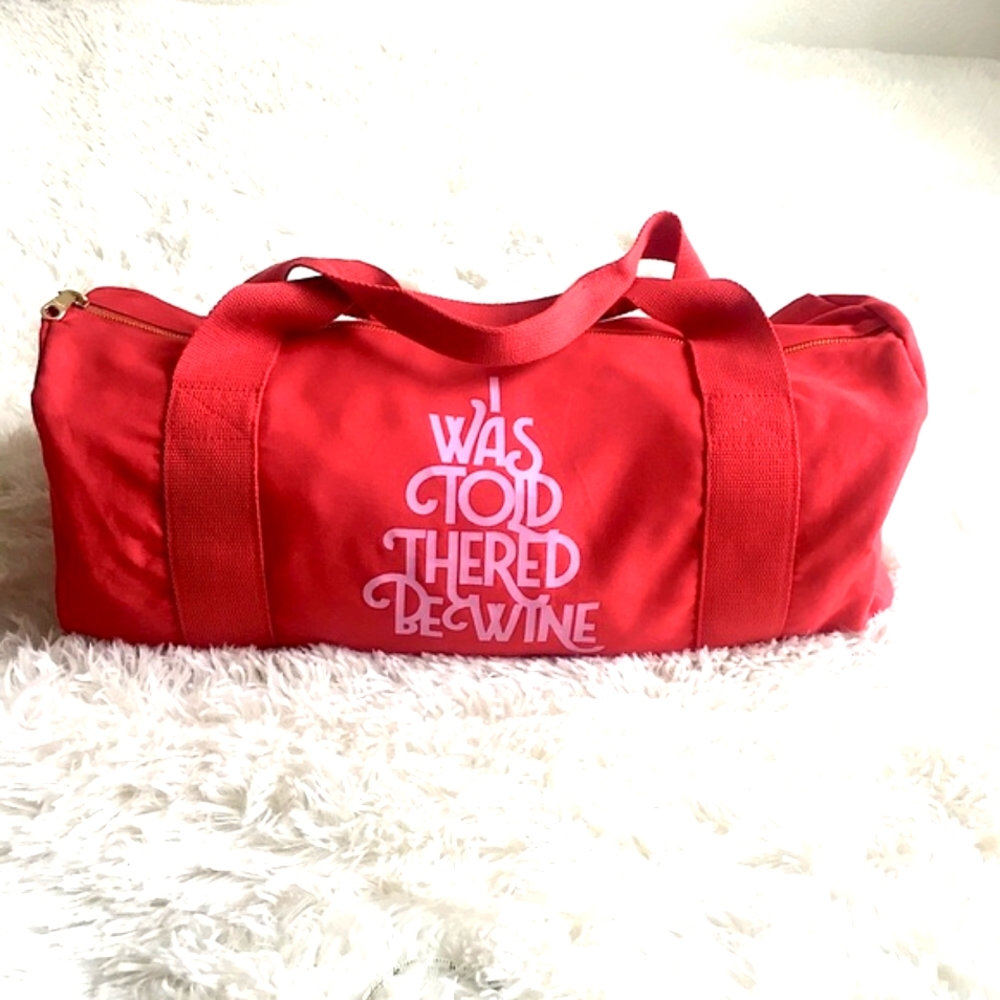 WINE TIME Duffel barrel gym bag - Excellent, no flaws.